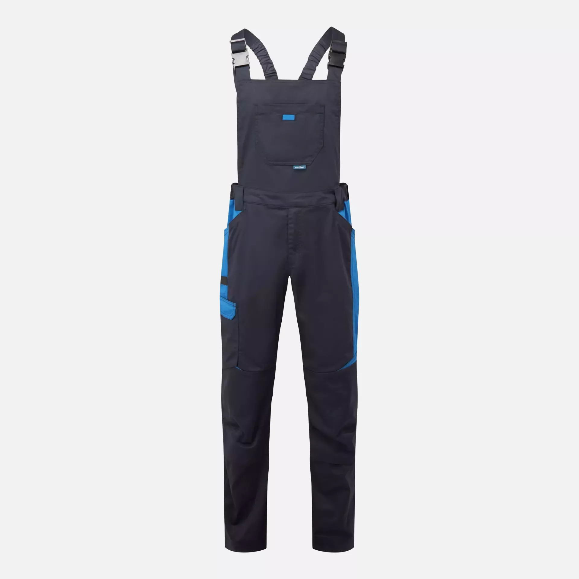 Portwest T746DNR, WX3 Industrial Wash Bib and Brace, Dark Navy, image 1