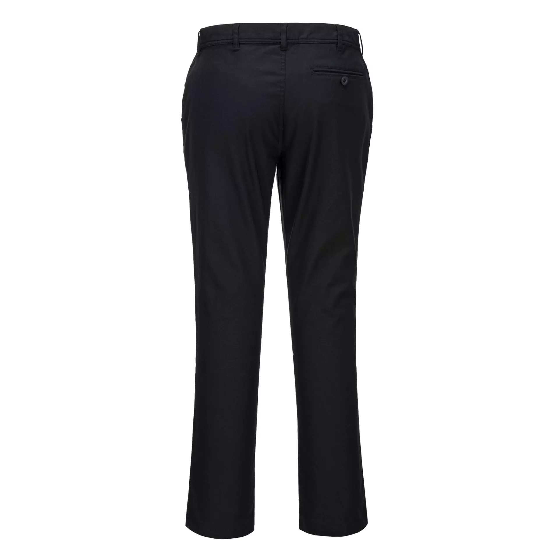 Portwest S235BKR, WX2 Eco Women's Stretch Slim Chino Trousers, Black, image 2