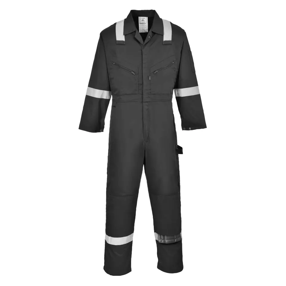 Portwest F813BKR, Iona Coverall, Black
