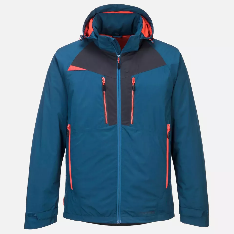 Portwest DX460MBR, DX4 Winter Jacket, Metro Blue, image 1, gallery thumbnail