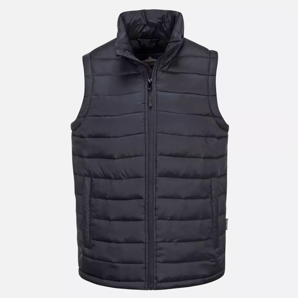 Portwest S544BKR, Baffle Gilet, Black, image 1, gallery thumbnail
