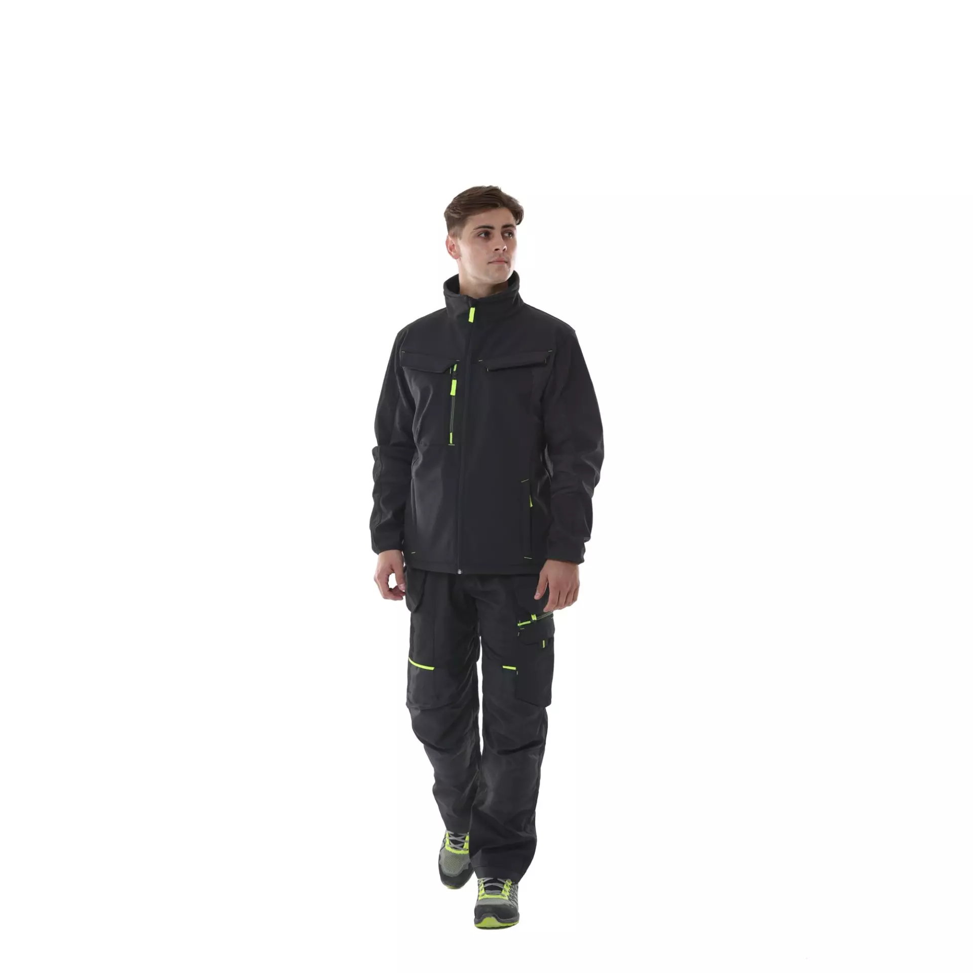 Portwest T753BKR, WX3 Eco Hybrid Softshell (2L), Black, image 3