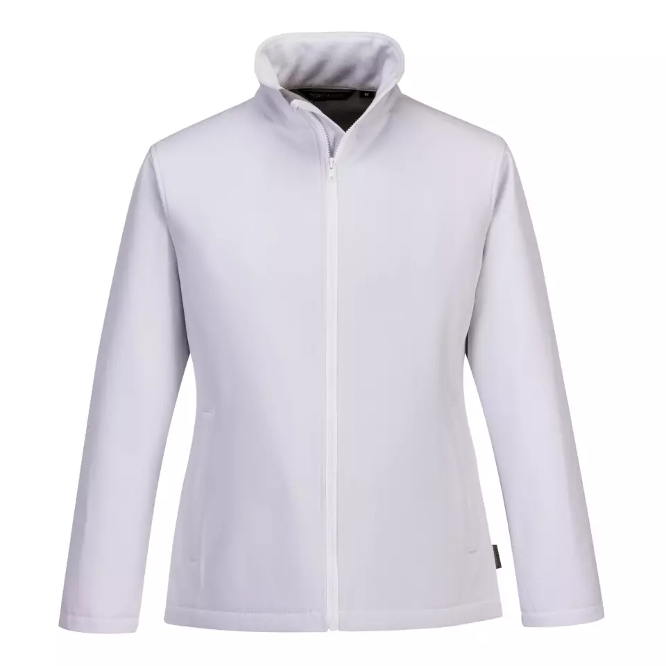 Portwest TK21WHR, Women's Print and Promo Softshell (2L), White, image 1, gallery thumbnail