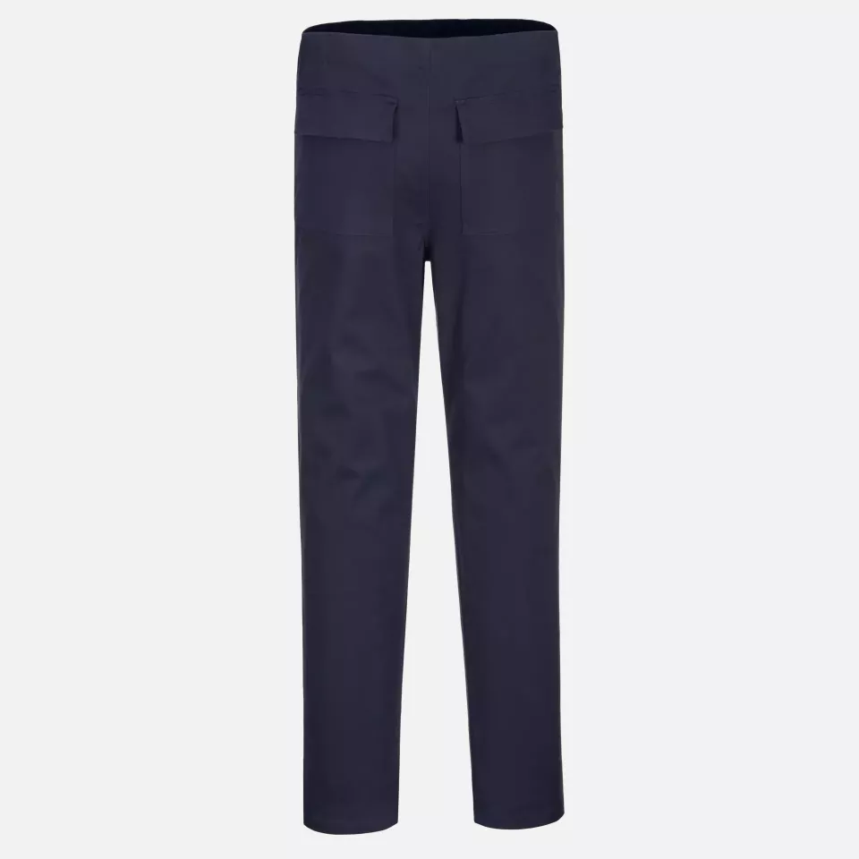 Portwest S234DNR, WX2 Eco Stretch Maternity Trousers, Dark Navy, image 2, gallery thumbnail