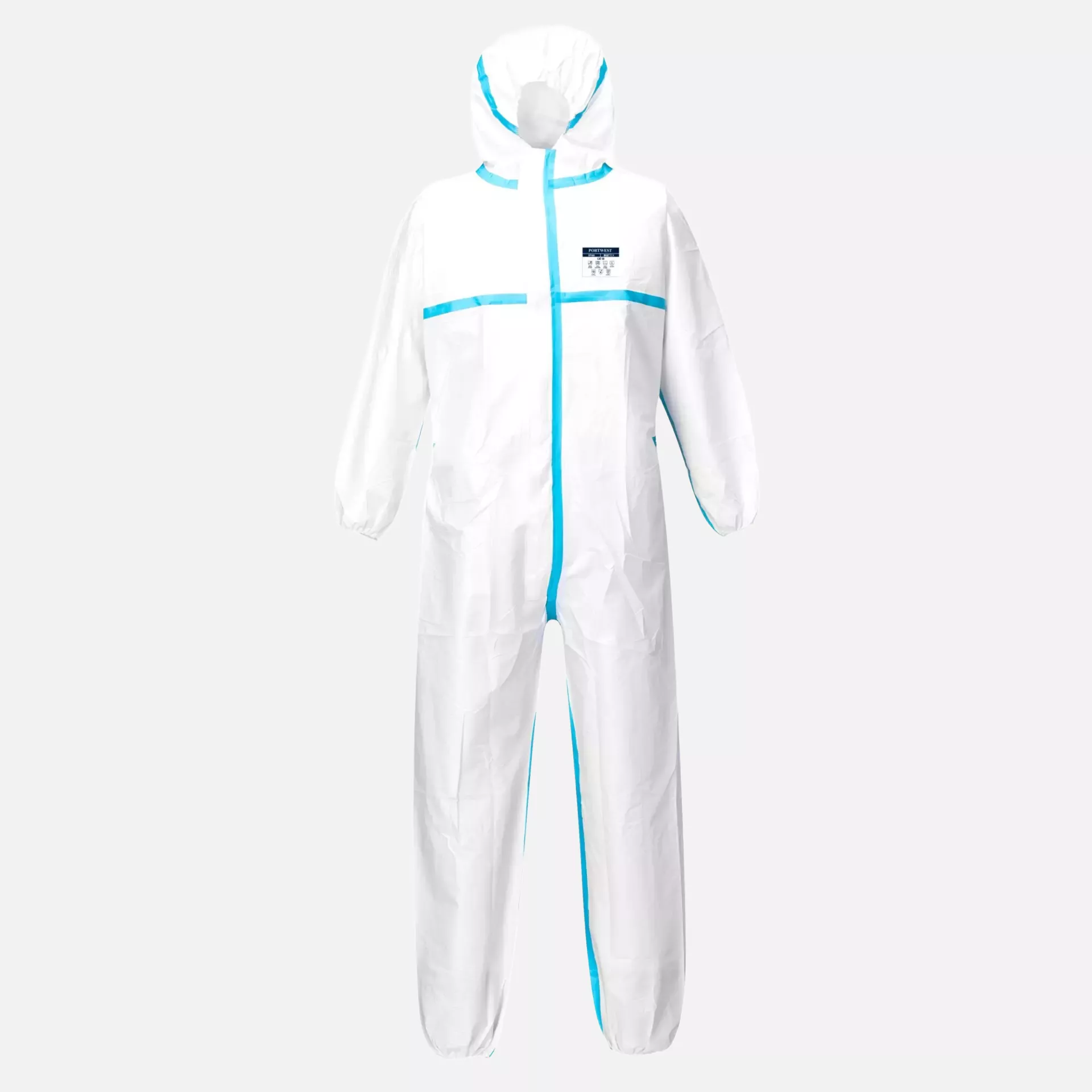 Portwest ST60WHR, BizTex Microporous Coverall Type 4/5/6, White, image 2