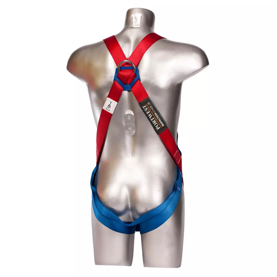 Portwest FP12RER, 2 Point Harness, Red, image 3, gallery thumbnail