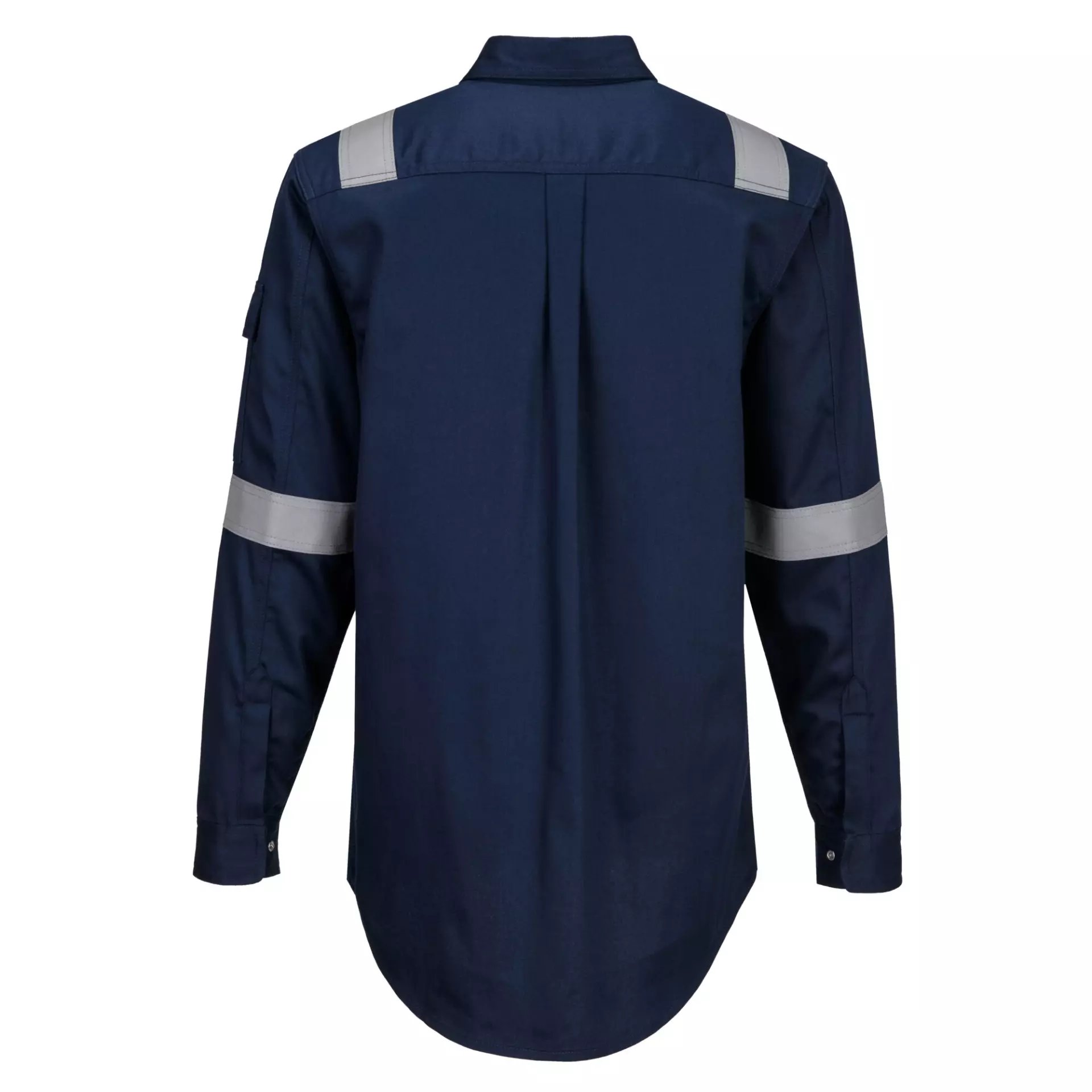 Portwest FR720NAR, Bizflame Work Lightweight Anti-Static FR Shirt, Navy, image 8