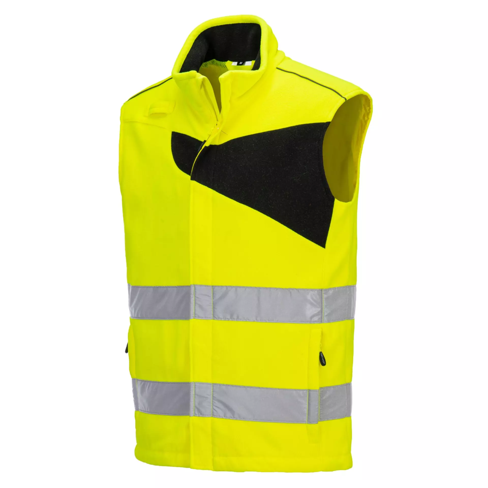 Portwest PW231YBR, PW2 Hi-Vis Fleece Bodywarmer, Yellow/Black, image 4