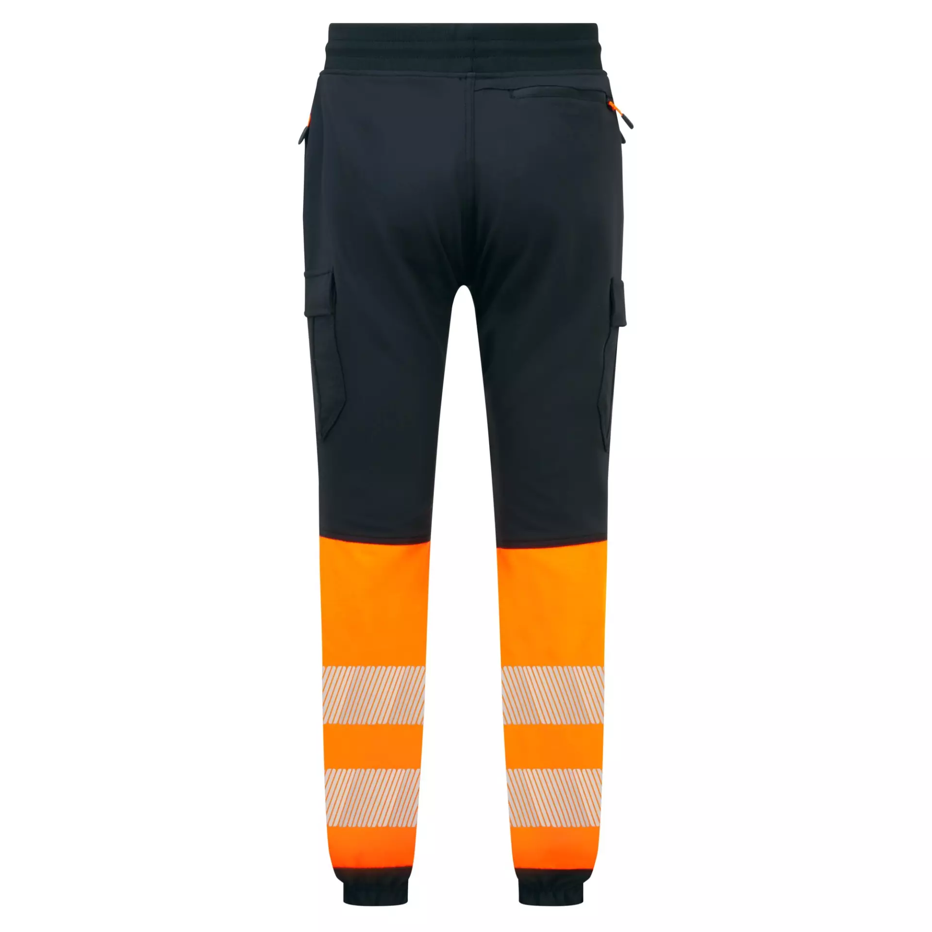 Portwest KX341KOR, PW3 Hi-Vis Flexi Class 1 Jogger, Black/Orange, image 2