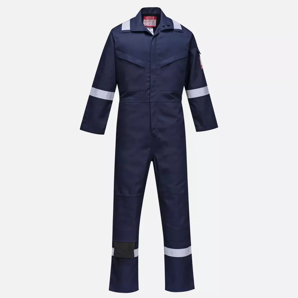 Portwest FR93NAR, Bizflame Industrie-Overall, Marine, image 3, gallery thumbnail