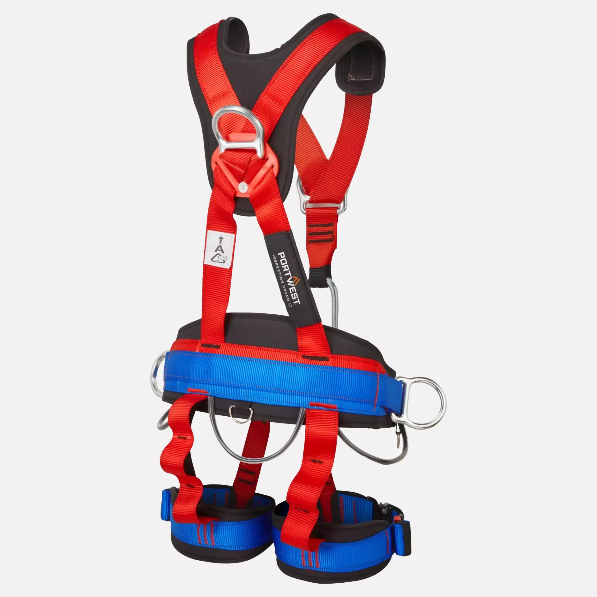 Portwest FP19RER, 4 Point Comfort Plus Harness, Red, image 7