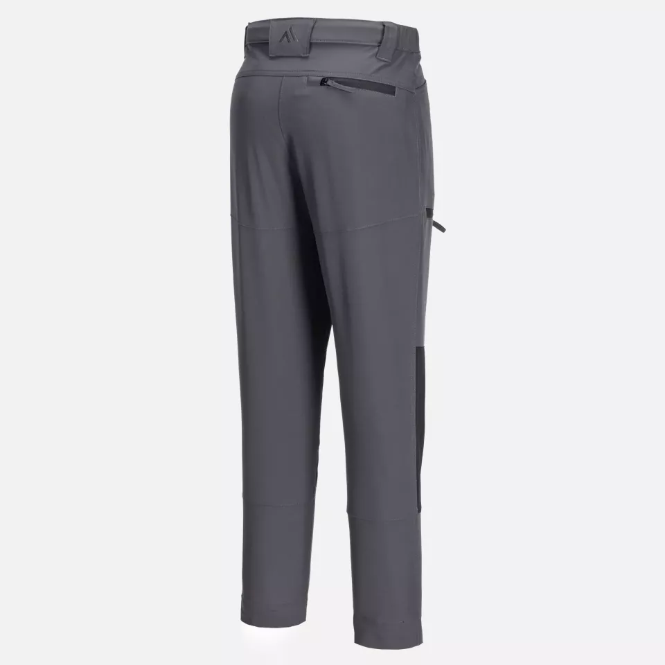Portwest CD887MGR, WX2 Eco Women's Stretch Work Trousers, Metal Grey, image 3, gallery thumbnail