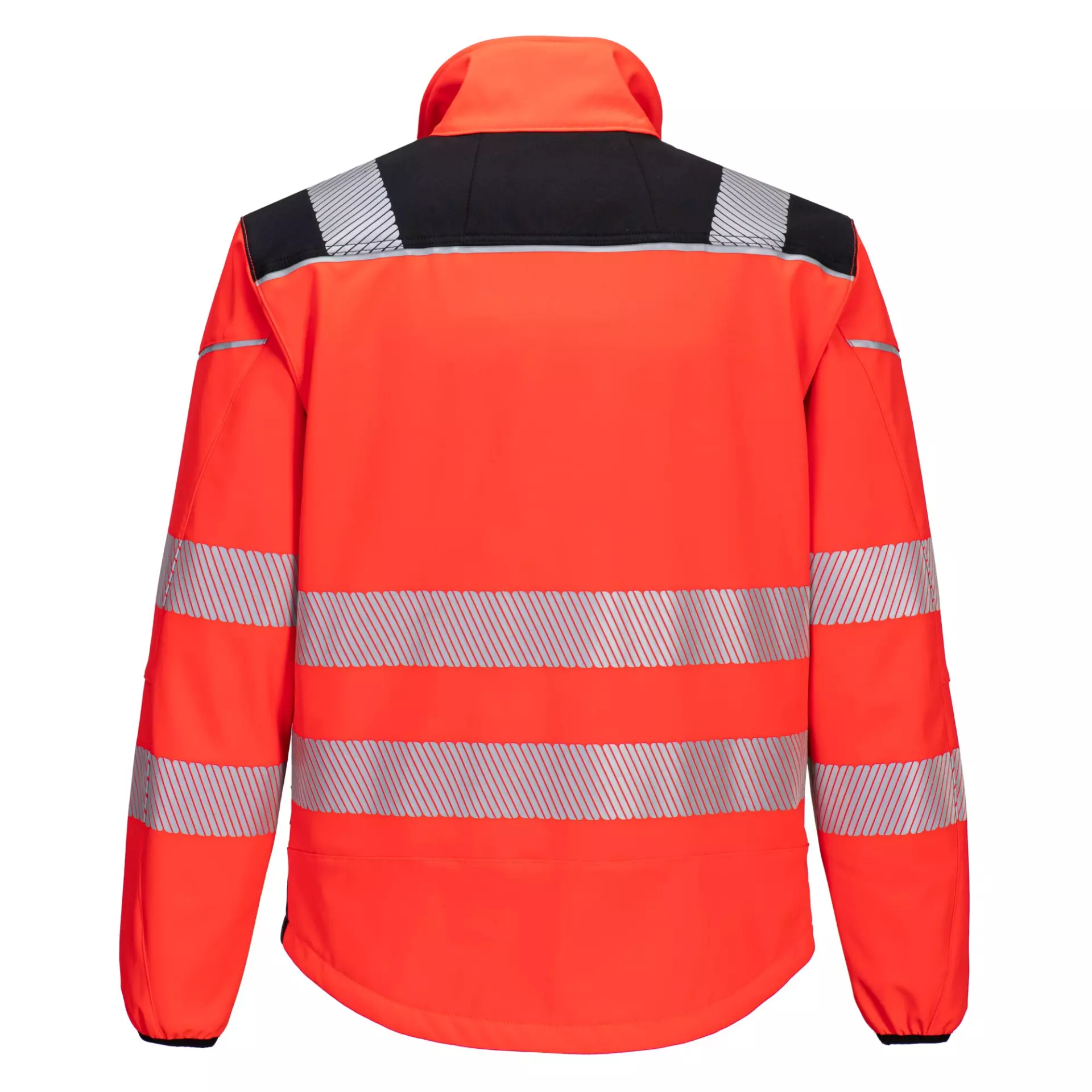 Portwest T402RBK, PW3 Hi-Vis Softshell (3L), Red/Black, image 2
