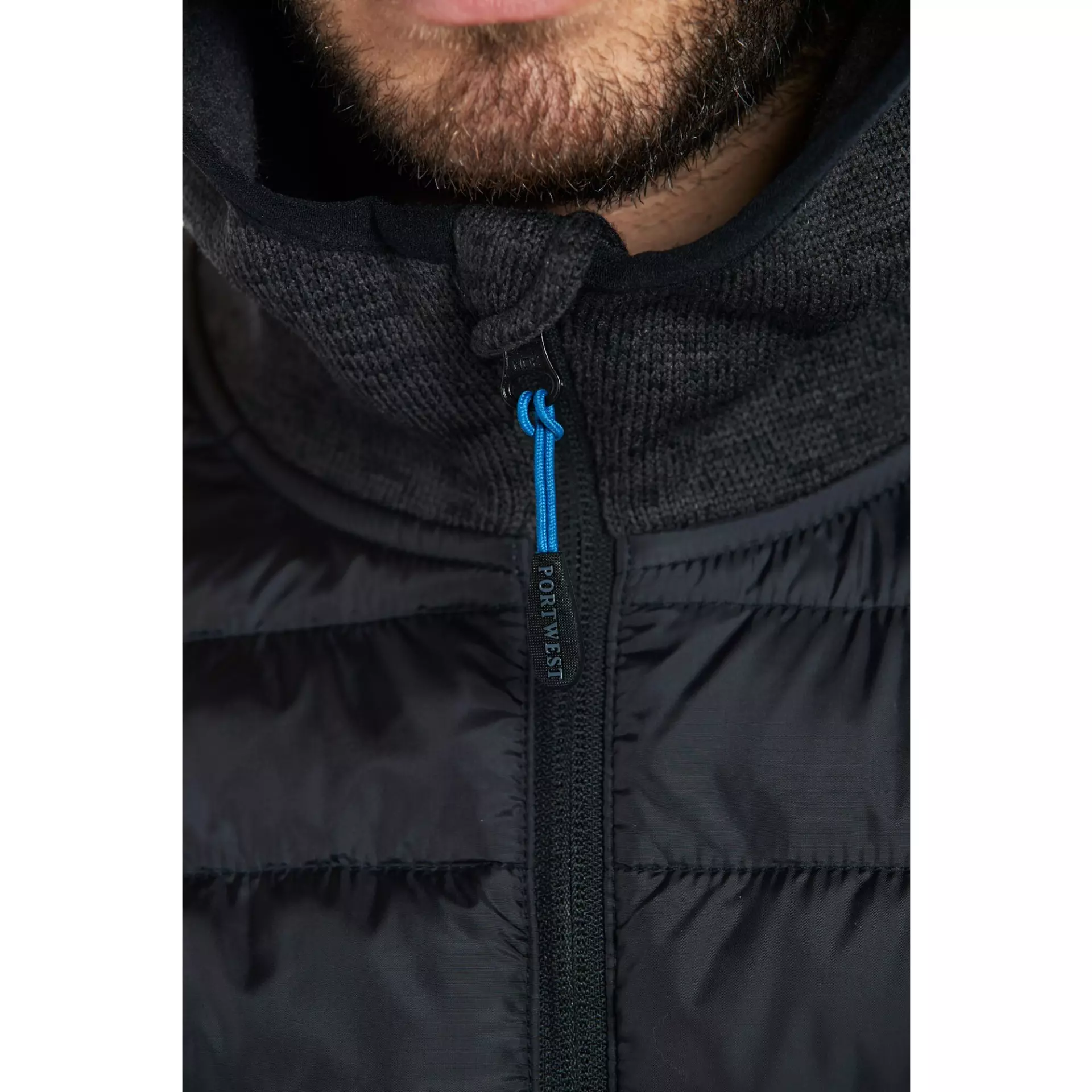 Portwest T832GMR, KX3 Hybrid Baffle Jacket, Grey Marl, image 10