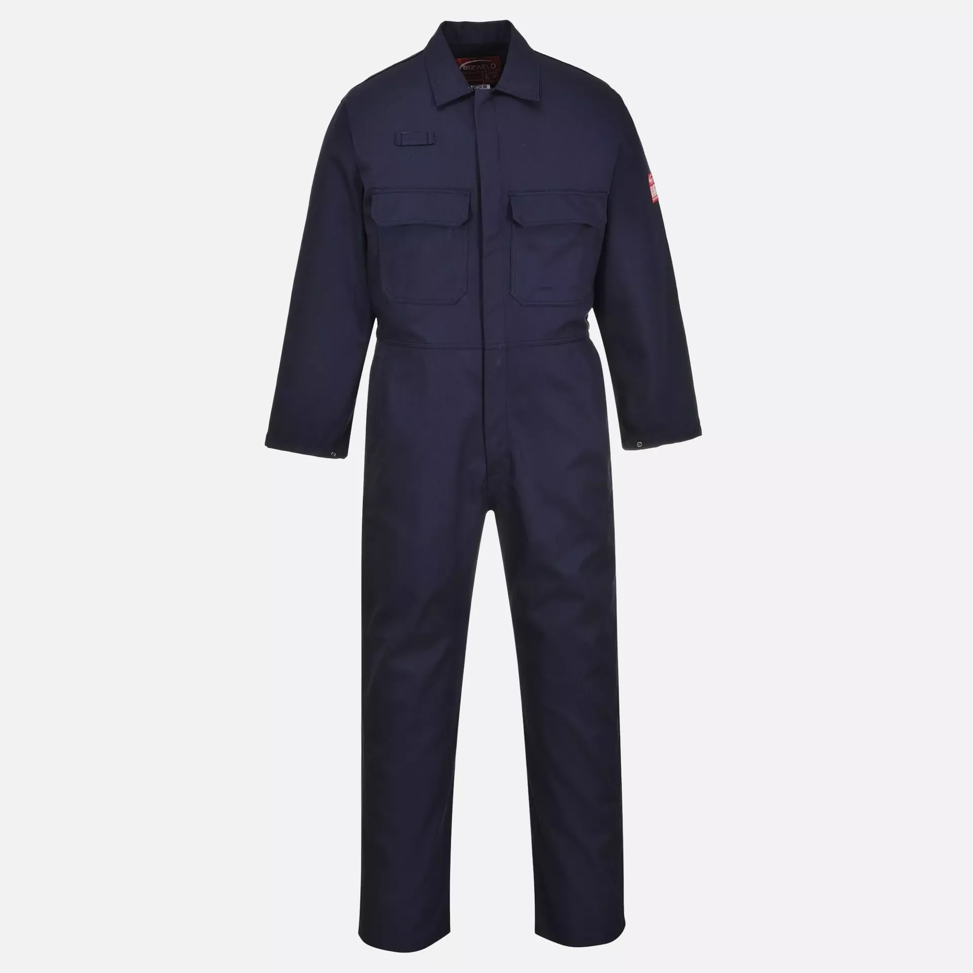 Portwest BIZ1NAT, Bizweld FR Coverall, Navy Tall, image 1