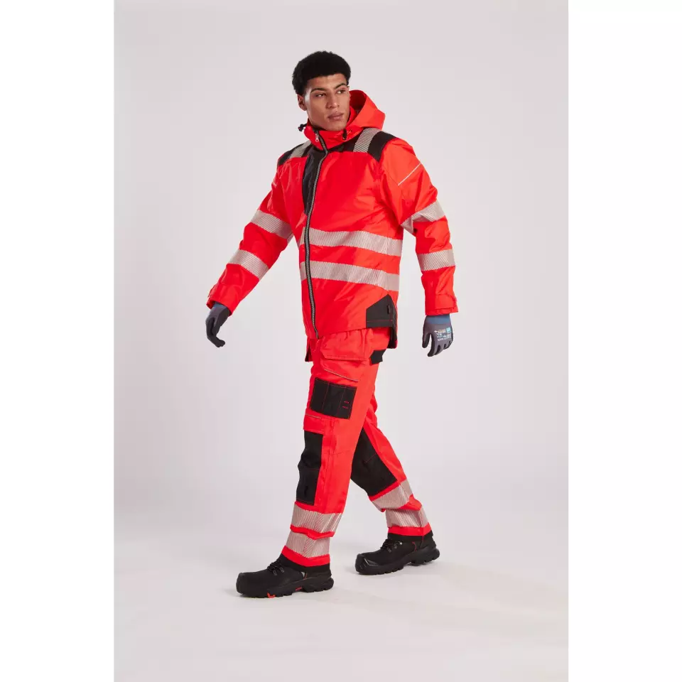 Portwest T501RBK, PW3 Hi-Vis Arbeitshose mit Holstertaschen, Rot/Schwarz, image 9, gallery thumbnail
