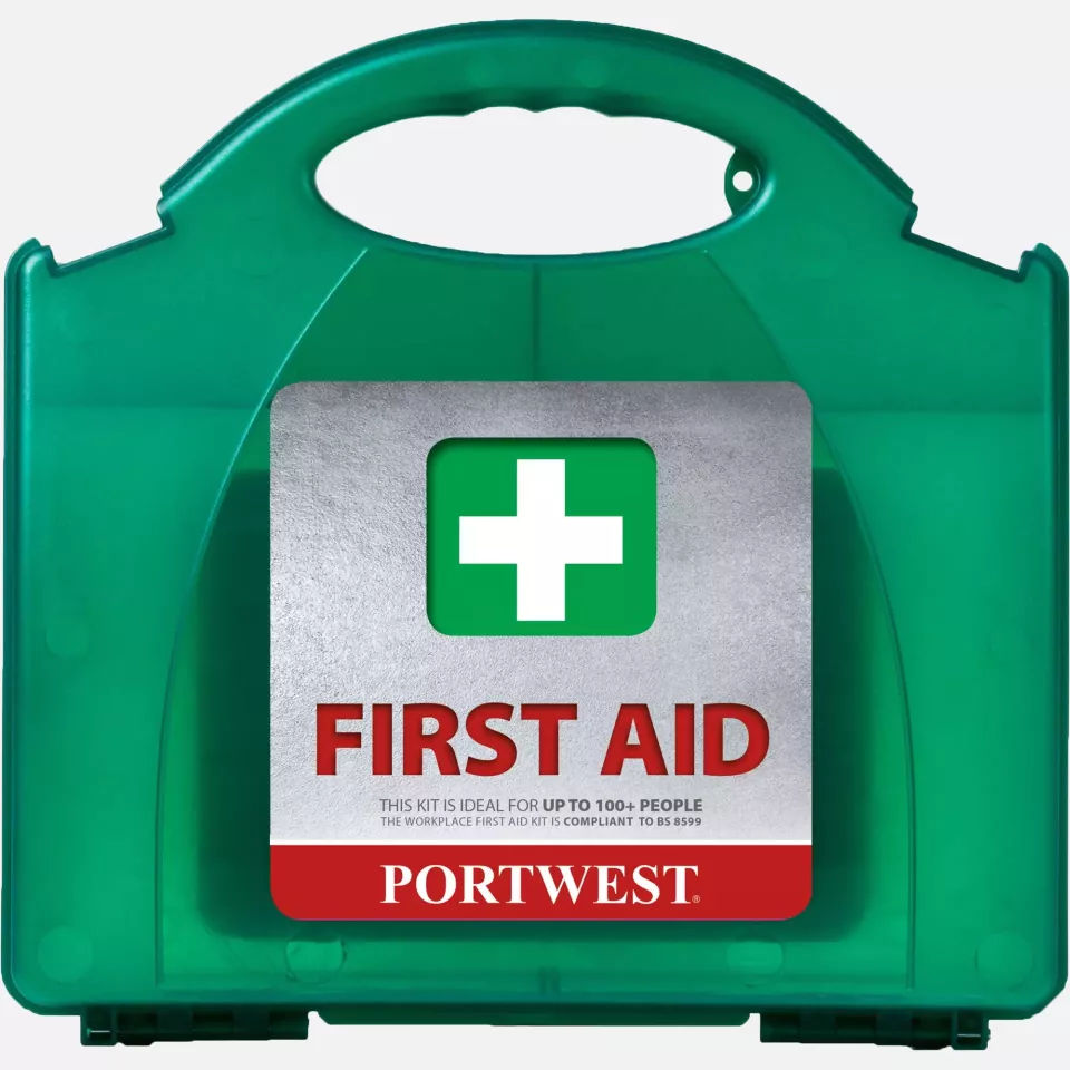 Portwest FA12GNR, Workplace First Aid Kit 100, Green, image 2, gallery thumbnail