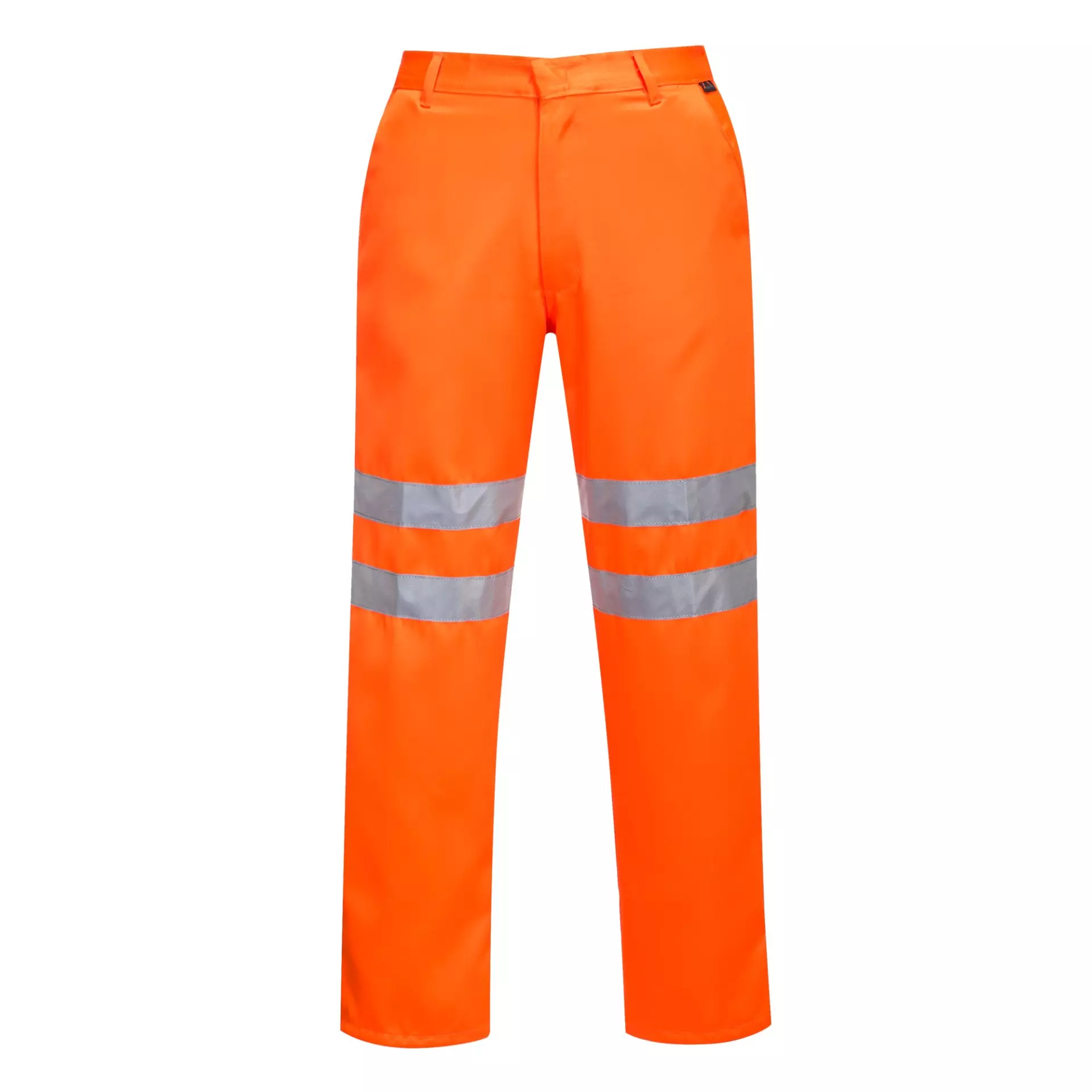 Portwest RT45ORT, Hi-Vis Polycotton Service Trousers, Orange Tall, image 1
