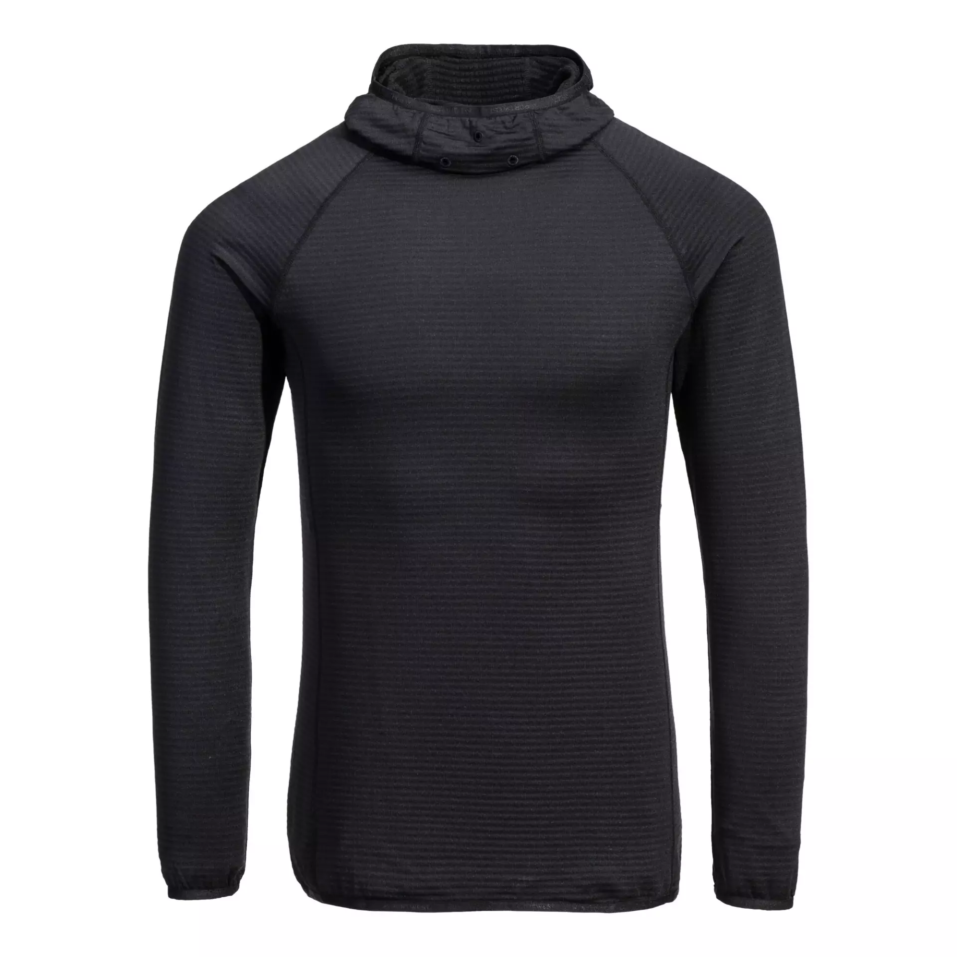 Portwest B191BKR, Waffle Fleece Hooded Baselayer, Black, image 1
