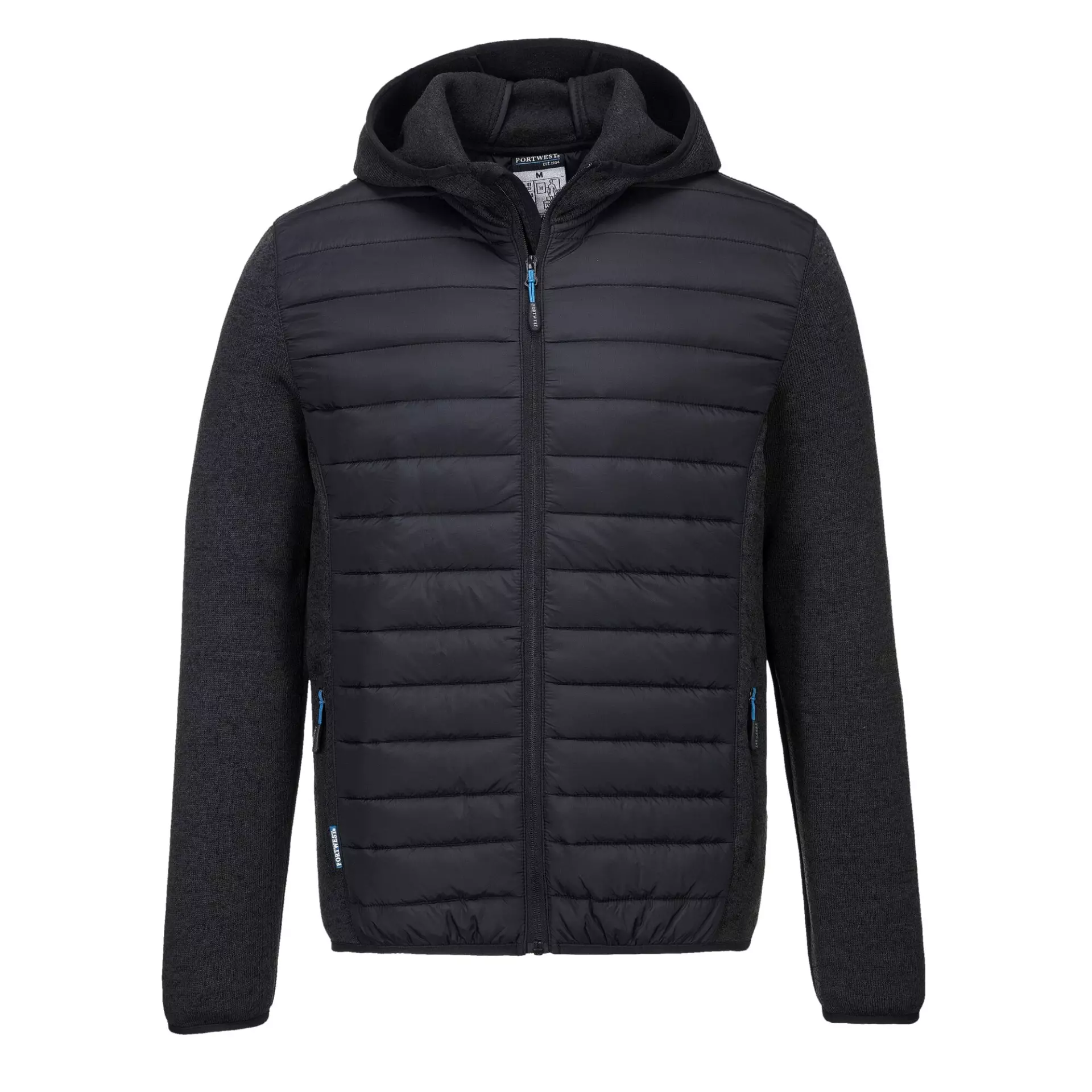 Portwest T832GMR, KX3 Hybrid Baffle Jacket, Grey Marl, image 1