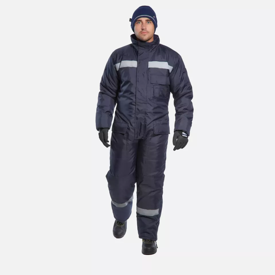 Portwest CS12NAR, ColdStore Coverall, Navy, image 2, gallery thumbnail