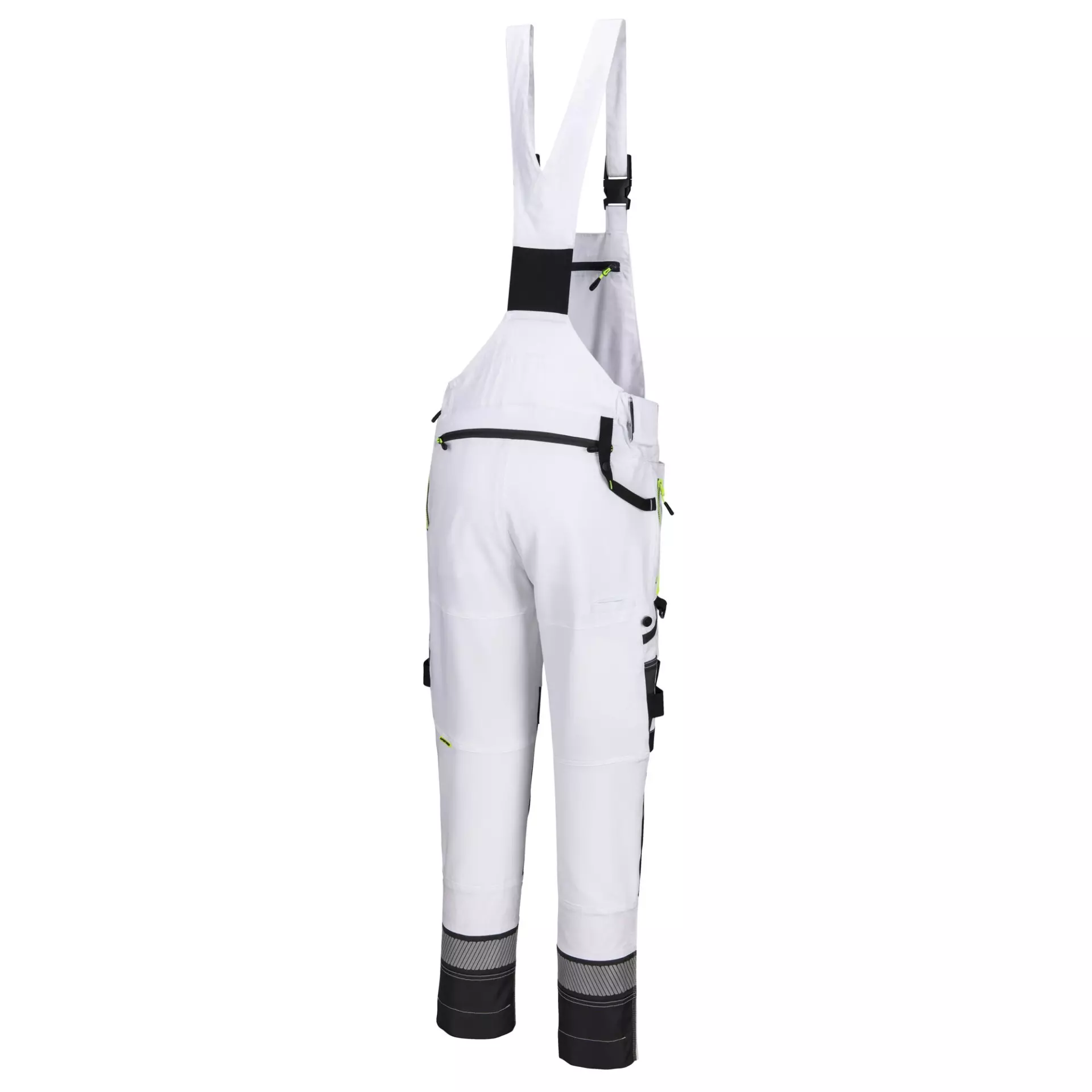 Portwest DX441WGR, DX4 Work Bib and Brace, White/Grey, image 3