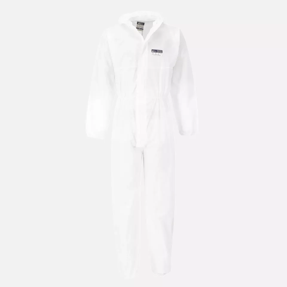 Portwest ST30WHR, BizTex SMS Coverall Type 5/6, White, image 2, gallery thumbnail