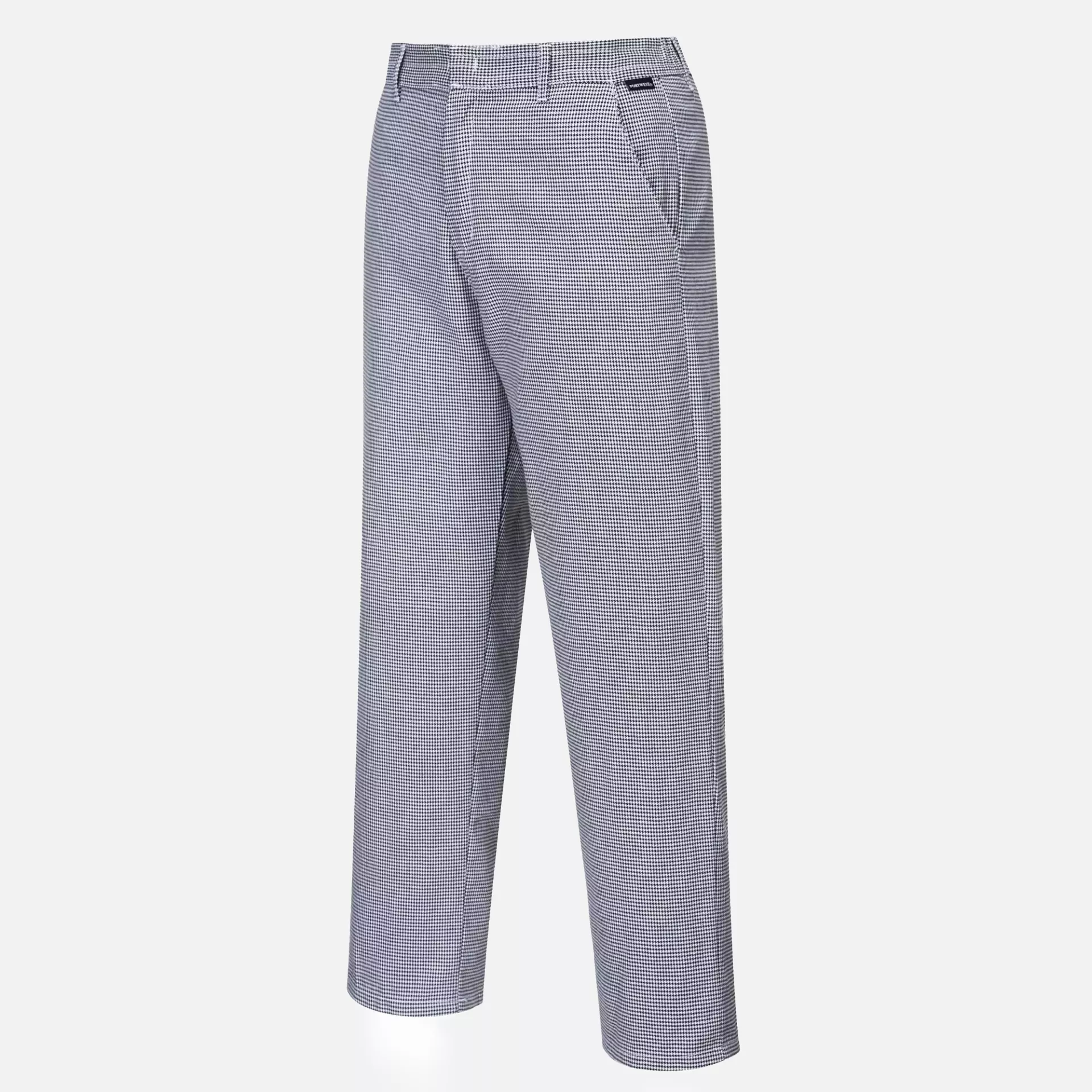 Portwest S068HTR, Harrow Chefs Trousers, Houndstooth, image 5