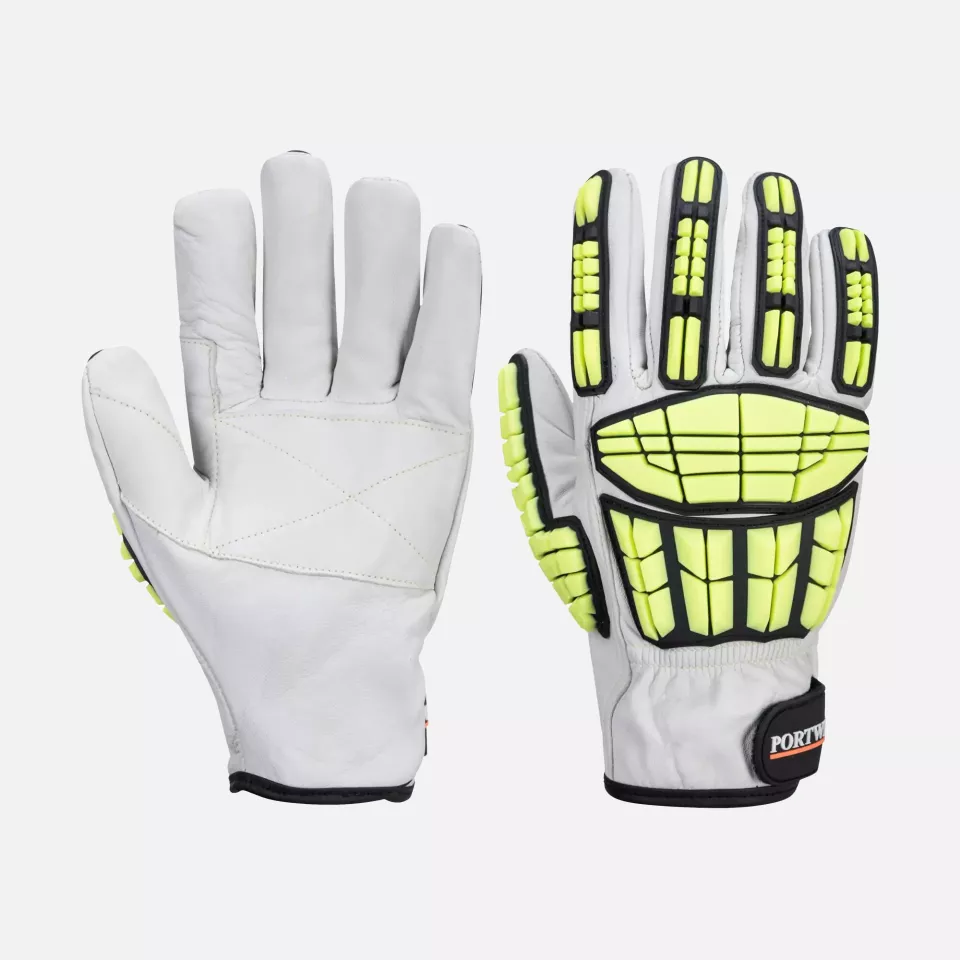 Portwest A745GRR, Impact Pro Cut Glove, Grey, image 3, gallery thumbnail