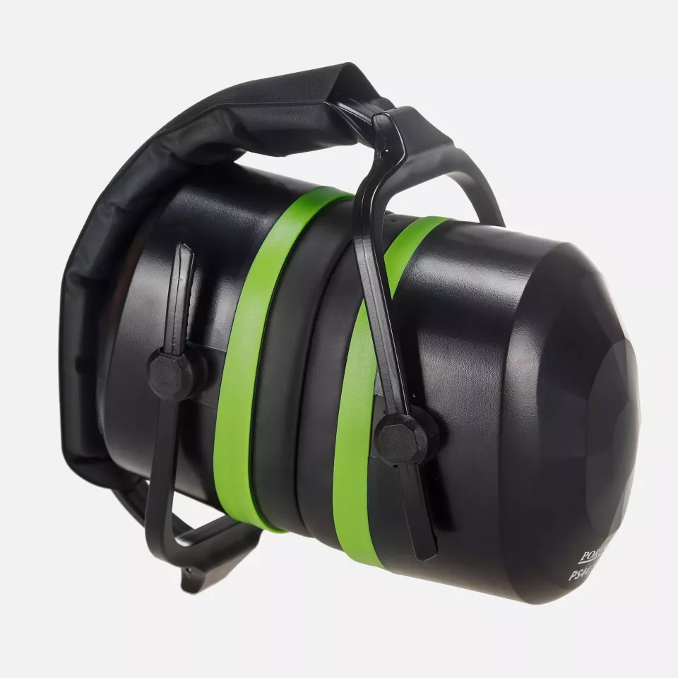 Portwest PS44BKR, Top Ear Defenders, Black, image 2, gallery thumbnail