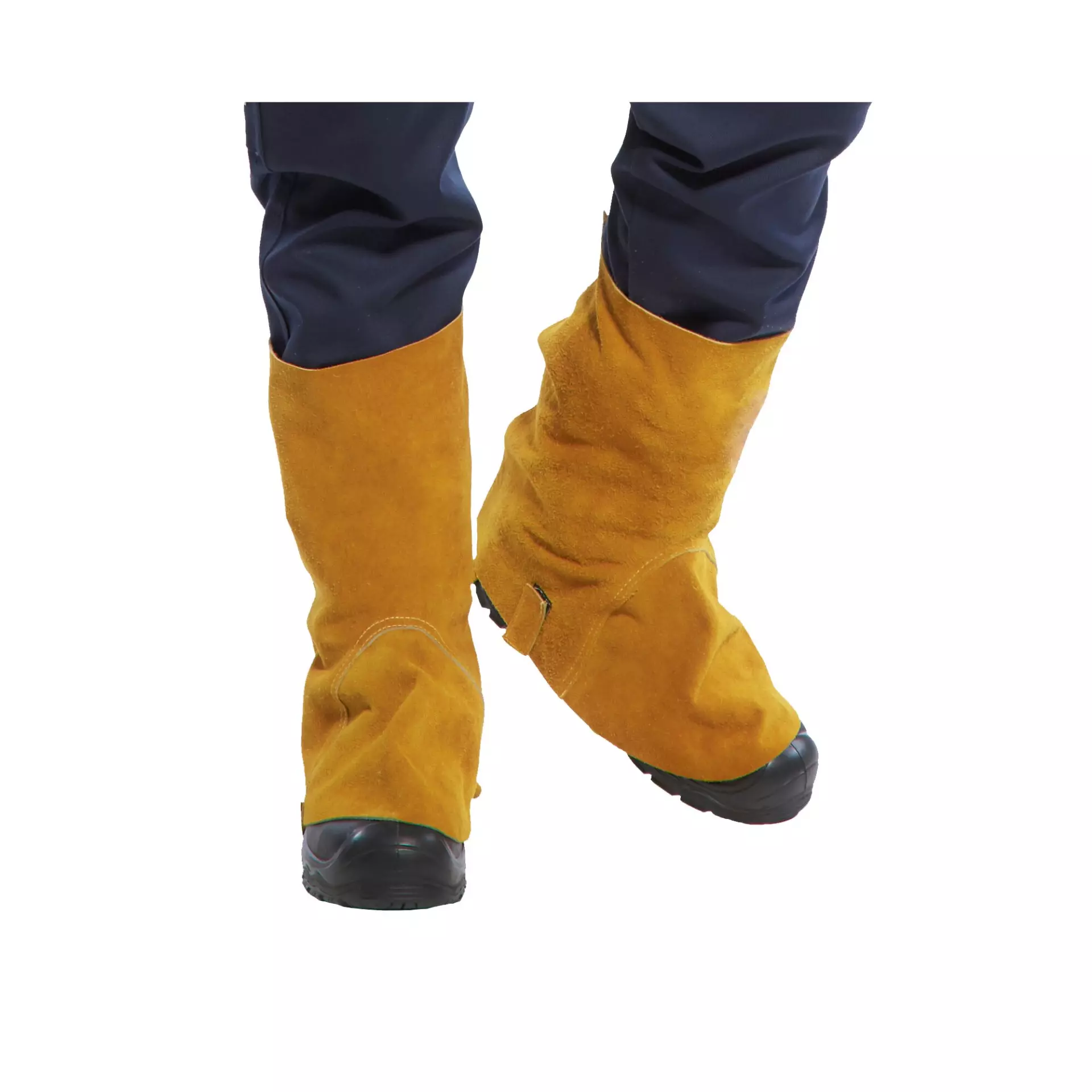 Portwest SW32TAR, FR Leather Welding Boot Cover, Tan, image 1