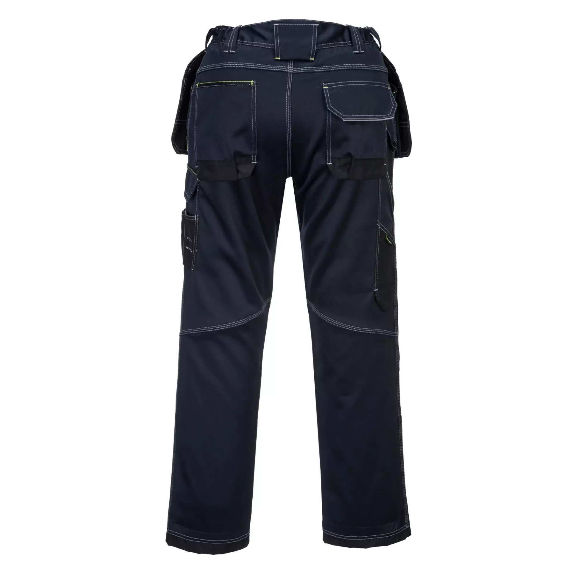 Portwest T602NBR, PW3 Holster Work Trousers, Navy/Black, image 2