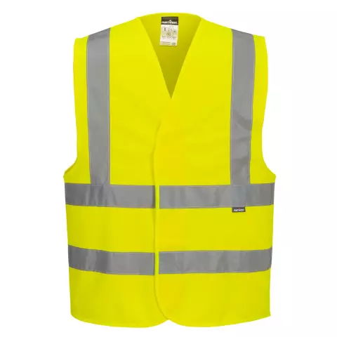 Portwest Hi-Vis Band and Brace Vest, Yellow