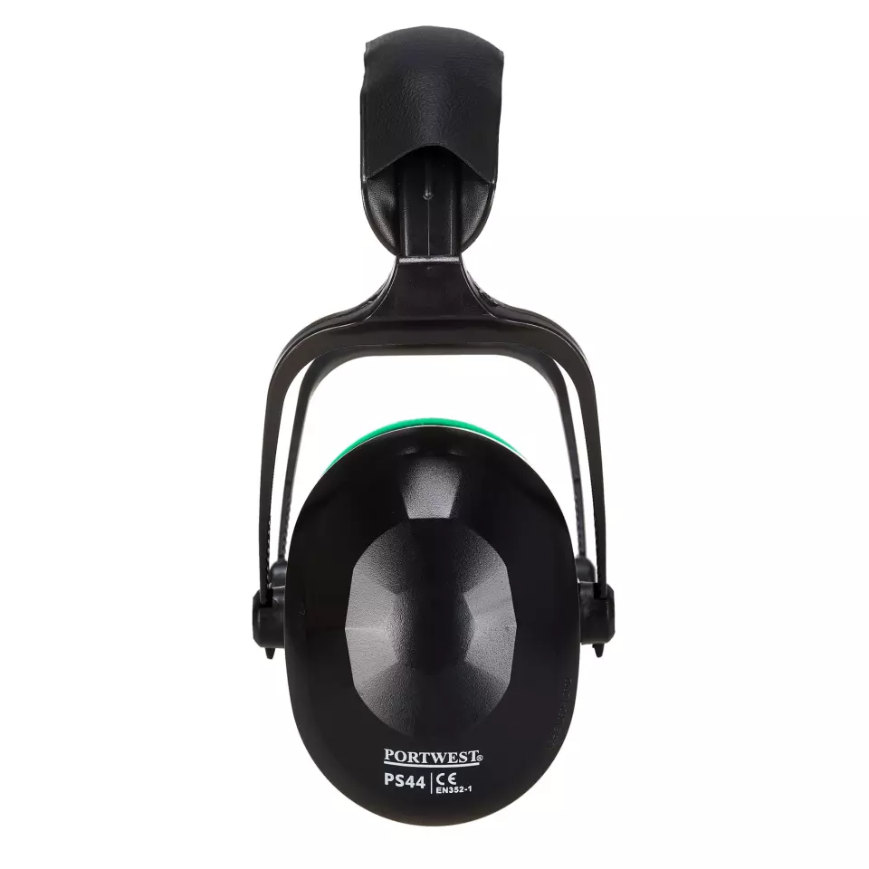Portwest PS44BKR, Top Ear Defenders, Black, image 3, gallery thumbnail