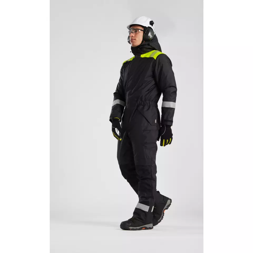 Portwest PW353BKY, PW3 Winter-Overall, Schwarz/Gelb, image 4, gallery thumbnail