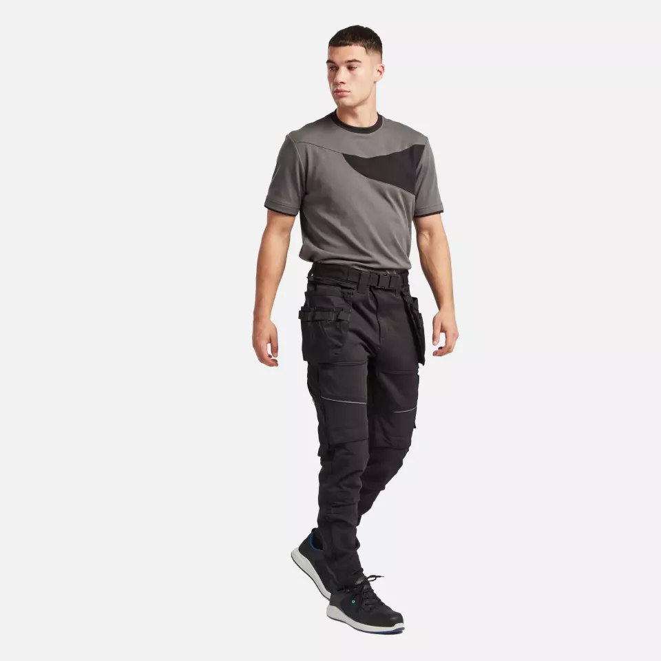 Portwest KX343BKR, KX3 Holster Jogger, Black, image 4, gallery thumbnail