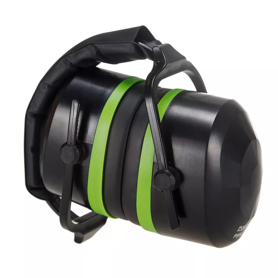 Portwest PS44BKR, Top Ear Defenders, Black, image 2, gallery thumbnail