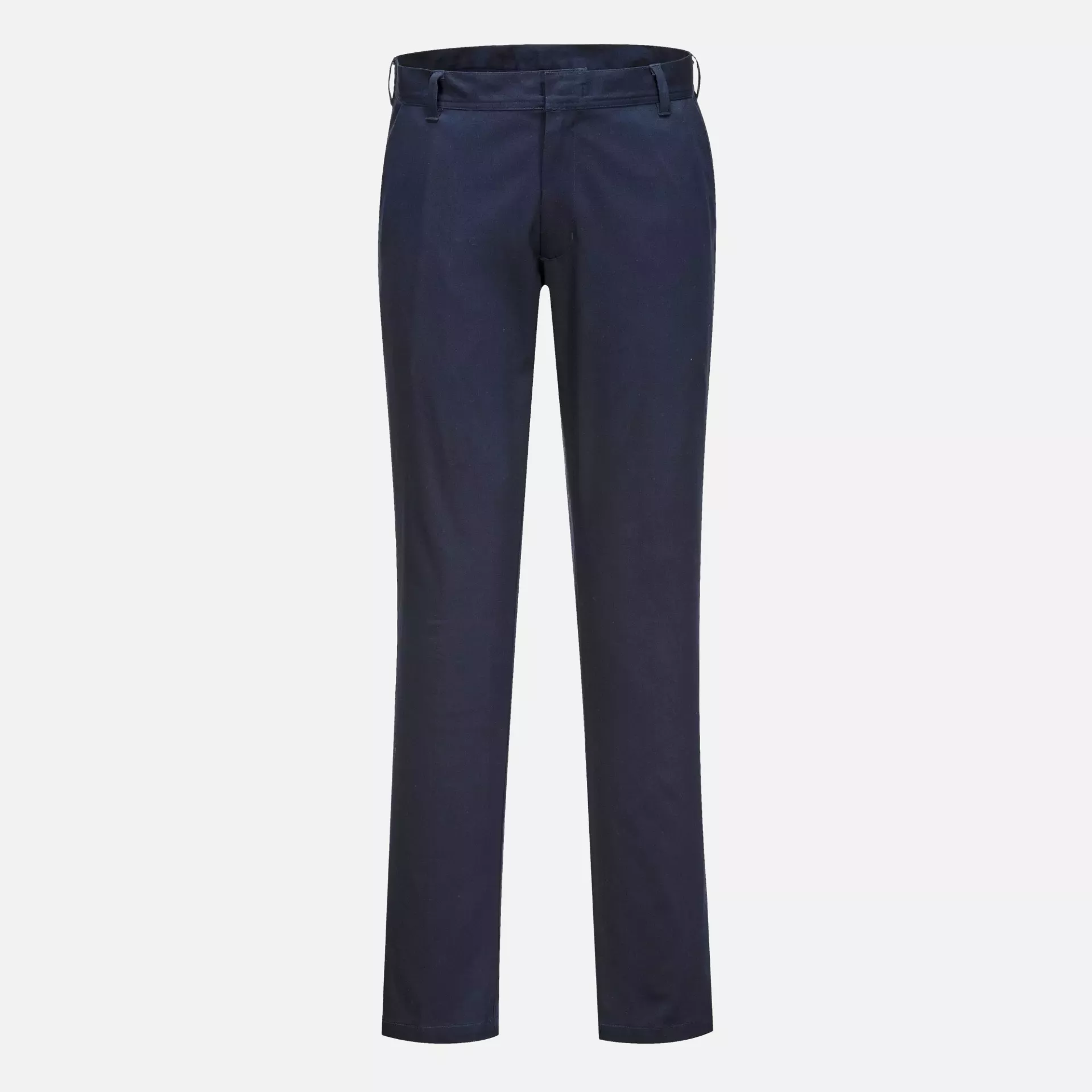 Portwest S232DNS, WX2 Eco Stretch Slim Chino Trousers, Dark Navy Short, image 1