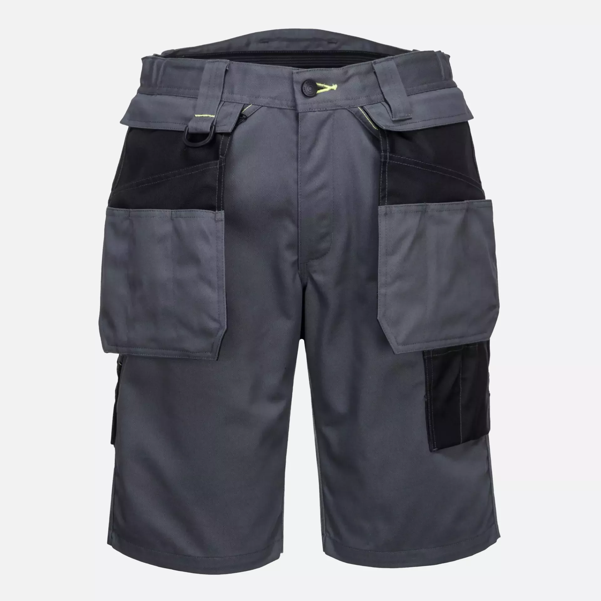 Portwest PW345ZBR, PW3 Holster Work Shorts, Zoom Grey/Black, image 1