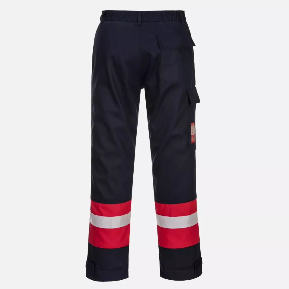 Portwest FR56NAR, Bizflame Work FR Trousers, Navy, image 2, gallery thumbnail