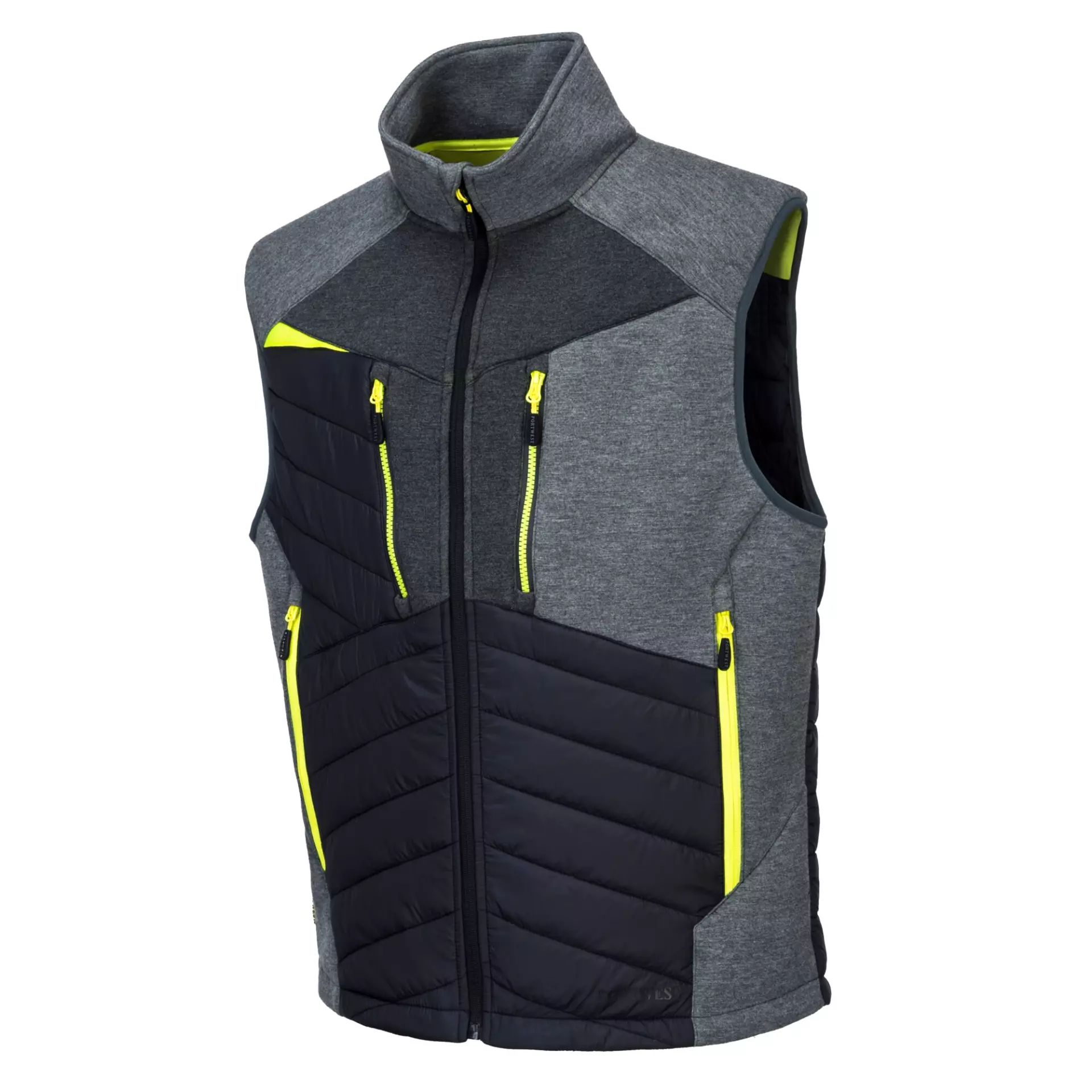 Portwest DX470MGR, DX4 Hybrid Baffle Gilet, Metal Grey, image 3
