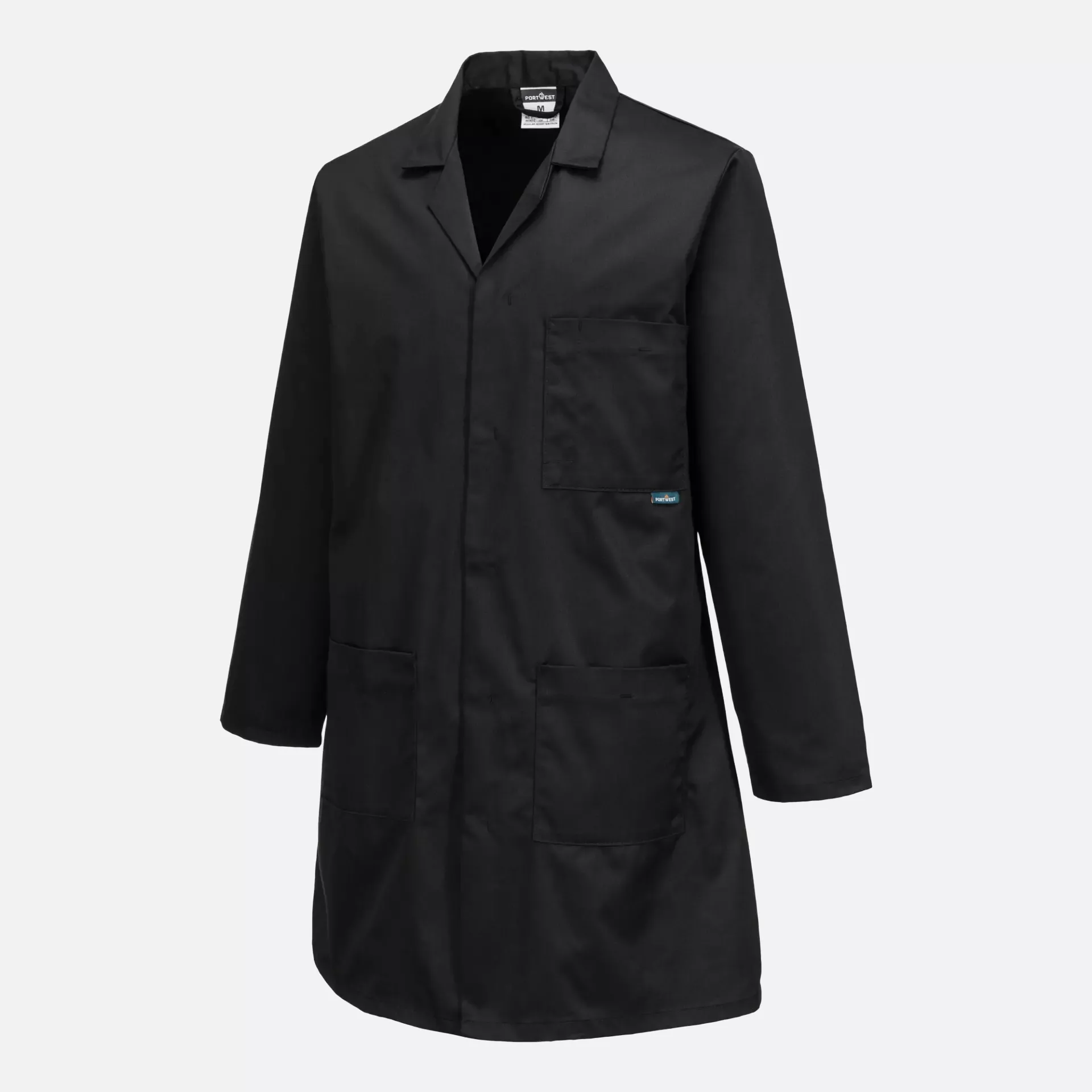 Portwest 2852BKR, Standard Mantel, Schwarz, image 3