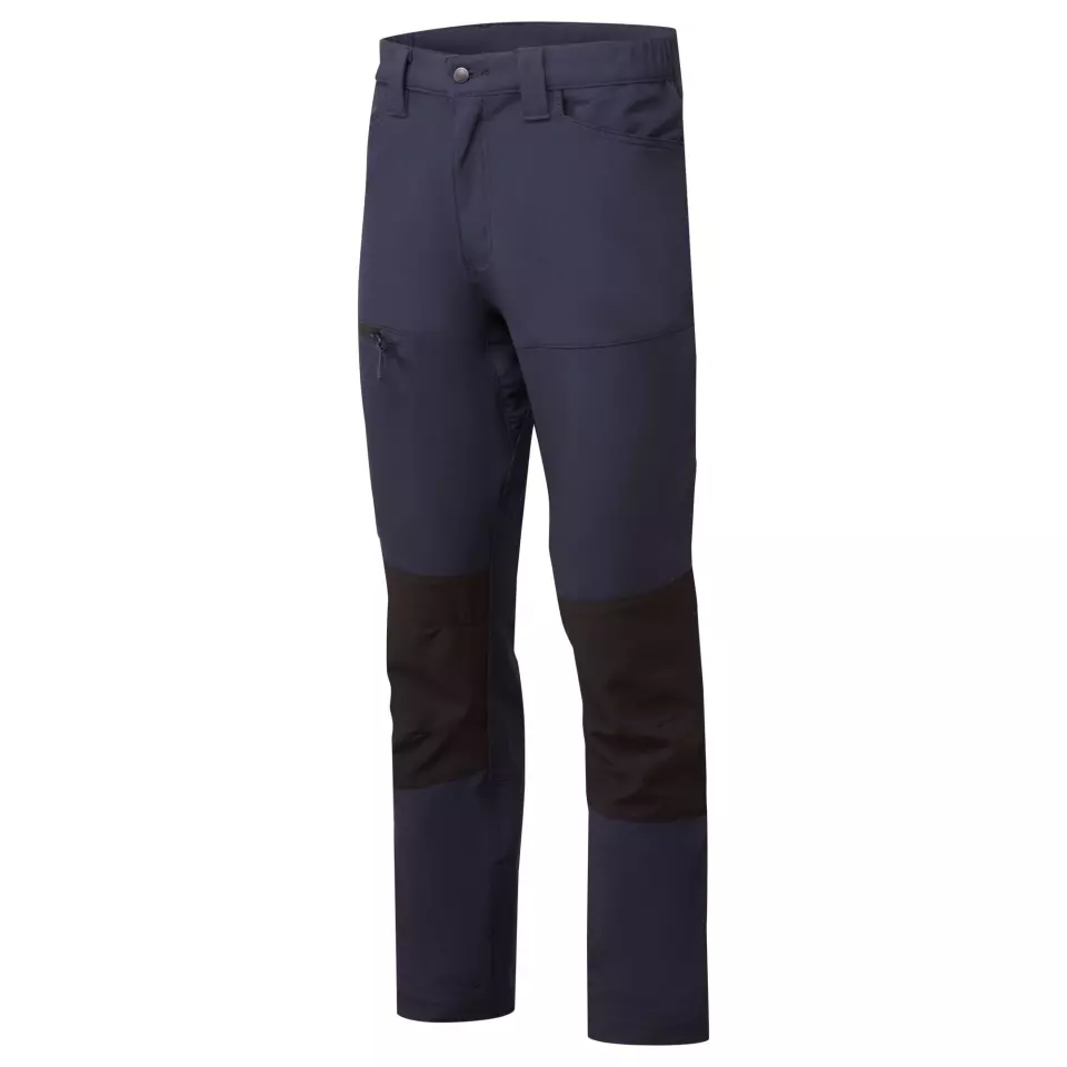 Portwest CD886DKR, WX2 Eco Stretch Work Trousers, Dark Navy/Black, image 3, gallery thumbnail
