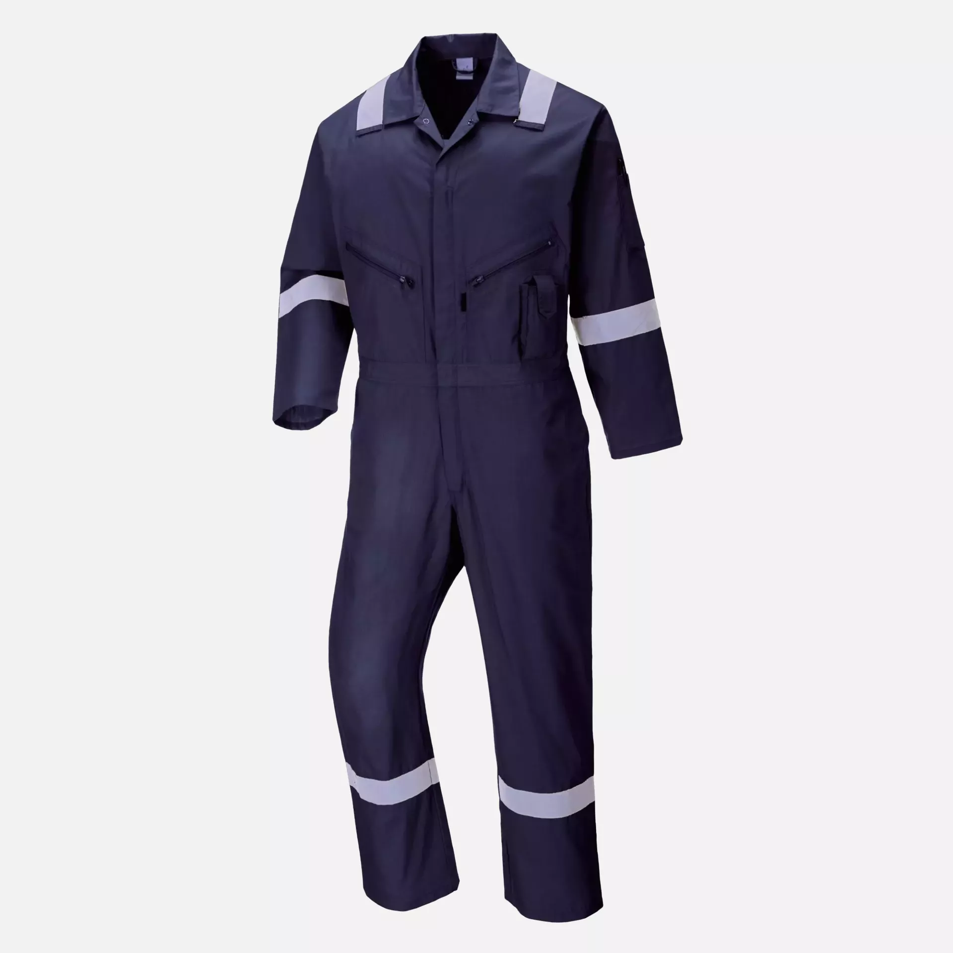 Portwest C814NAR, Iona Cotton Coverall, Navy, image 4