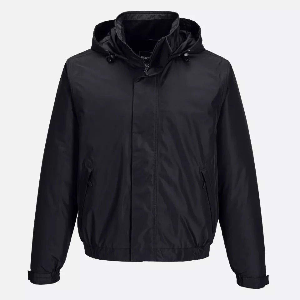 Portwest S503BKR, Calais Bomberjacke, Schwarz, image 2, gallery thumbnail