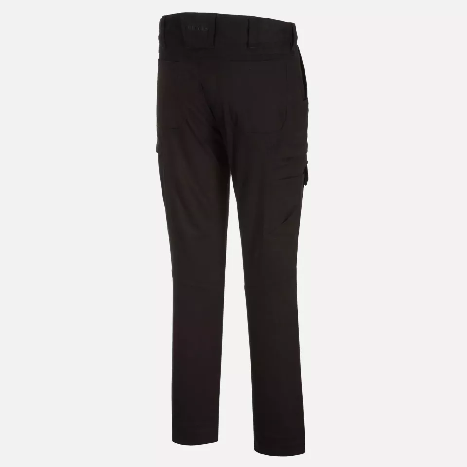 Portwest T801BKR, KX3 Cargo Trousers, Black, image 3, gallery thumbnail