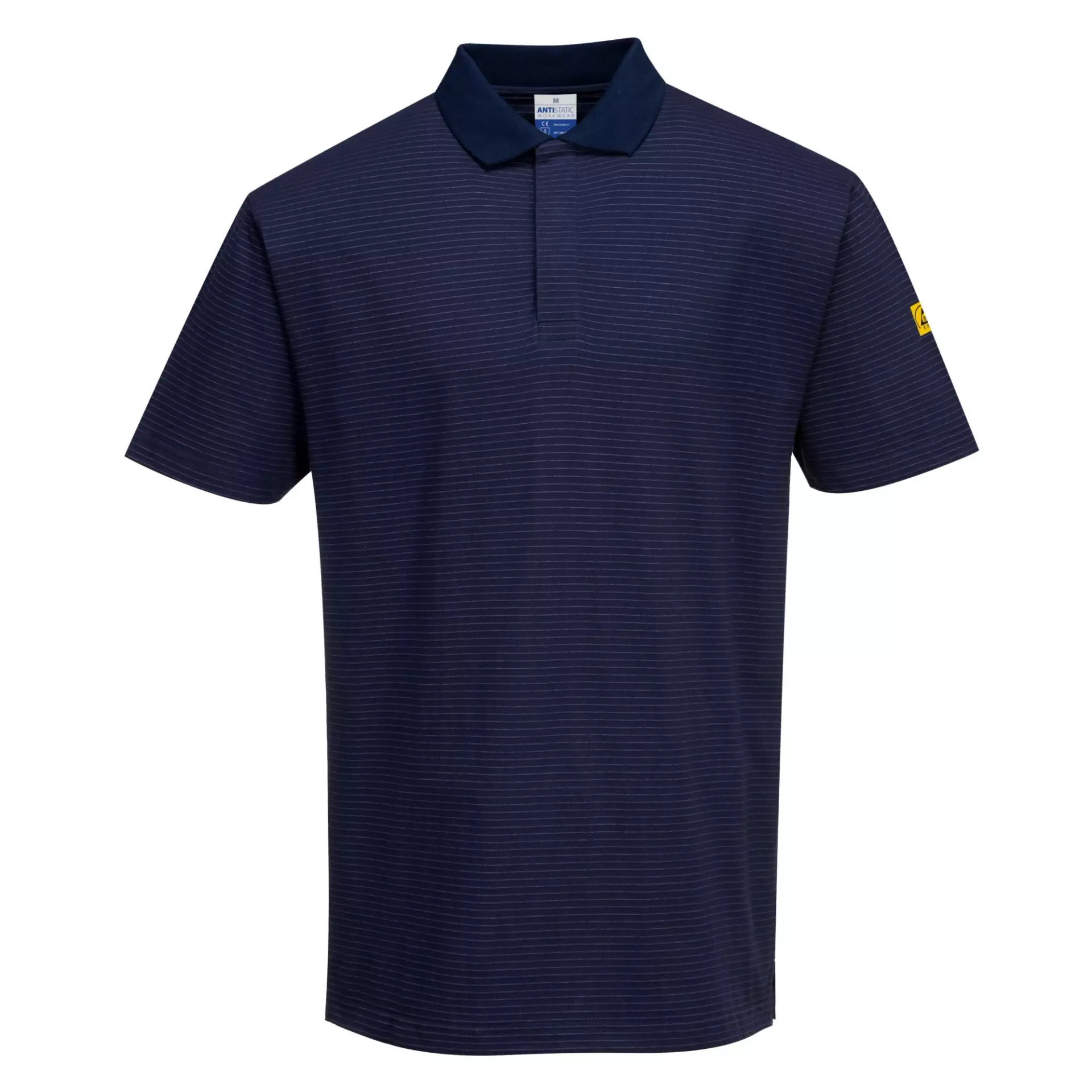 Portwest AS21NAR, Anti-Static ESD Polo Shirt S/S, Navy, image 1