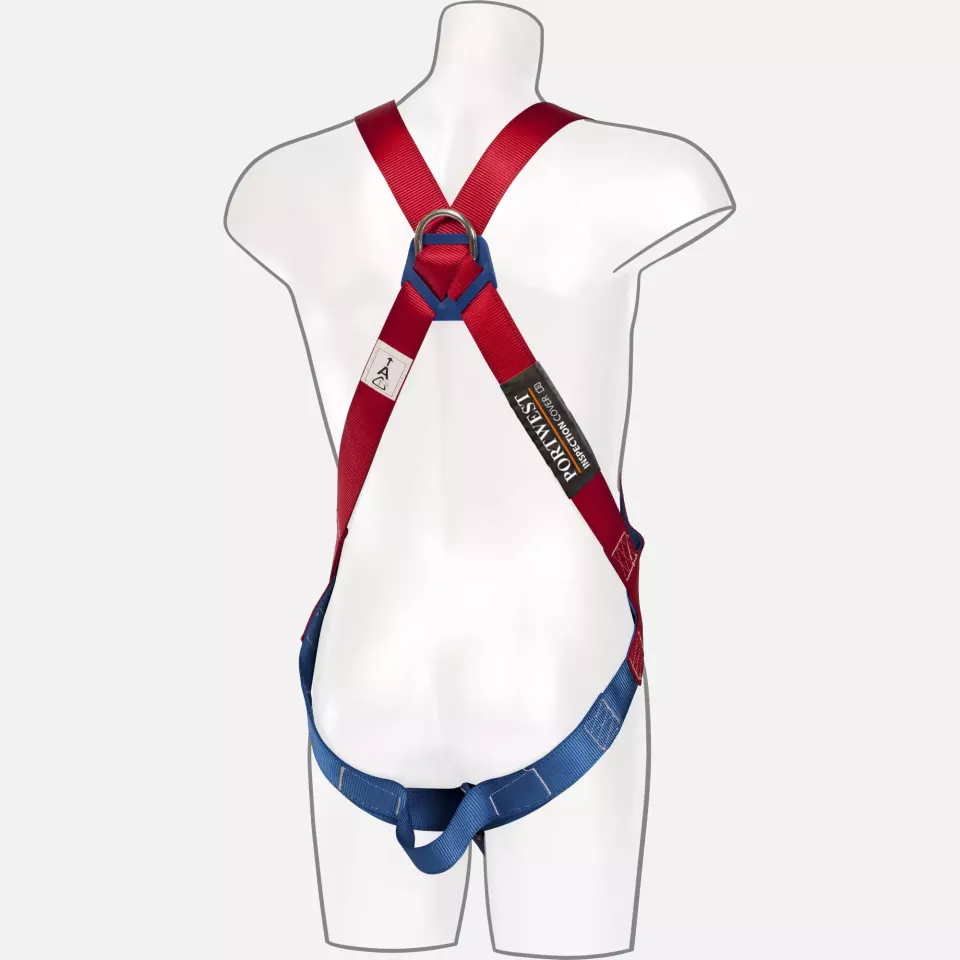 Portwest FP11RER, 1 Point Harness, Red, image 6, gallery thumbnail
