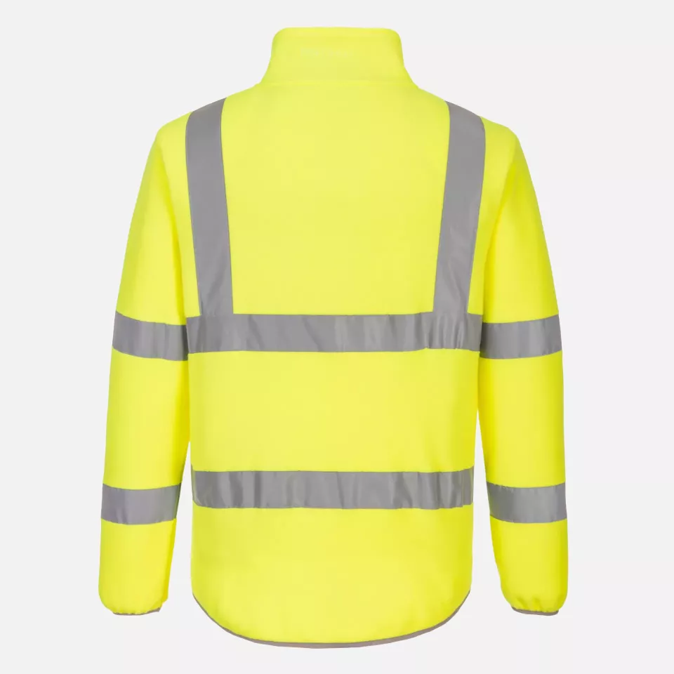 Portwest EC70YER, Eco Hi-Vis Fleece, Yellow, image 2, gallery thumbnail
