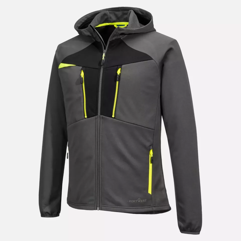 Portwest DX417MGR, DX4 Technical Fleece, Metal Grey, image 4, gallery thumbnail